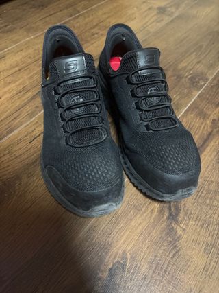 Zapatillas Skechers Seguridad Negras