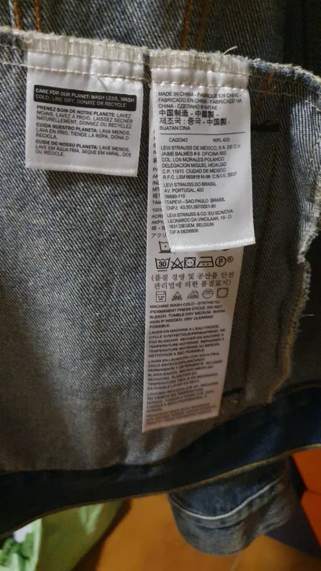 Giacca Levi's Uomo Taglia L