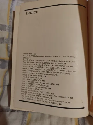 Historia de la Filosofía COU