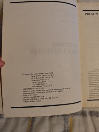 Historia de la Filosofía COU