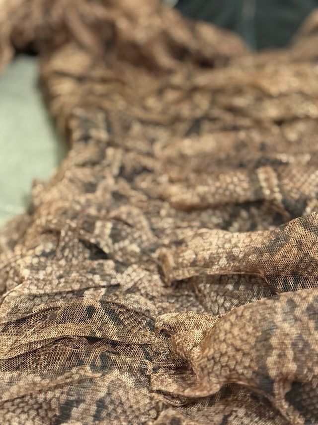 Vestido Zara Talla S Animal Print