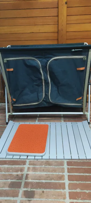 Mueble Cocina Portátil Camper + Cocinilla