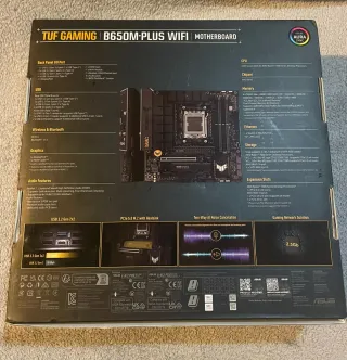 Placa Base ASUS TUF GAMING B650M-PLUS WIFI