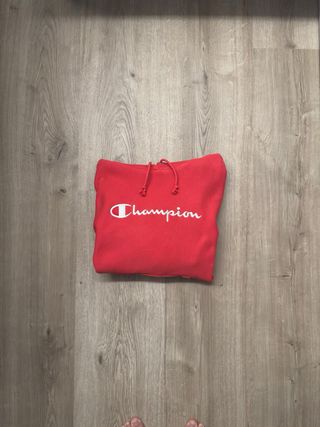 Sudadera Champion Roja Talla L