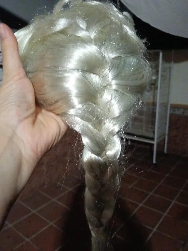 Peluca Frozen Disney Niña