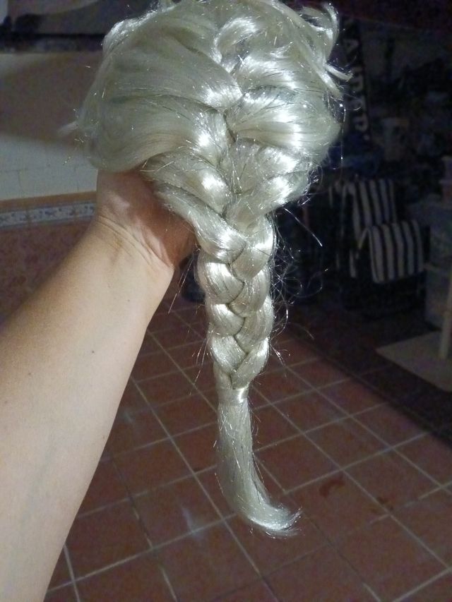 Peluca Frozen Disney Niña