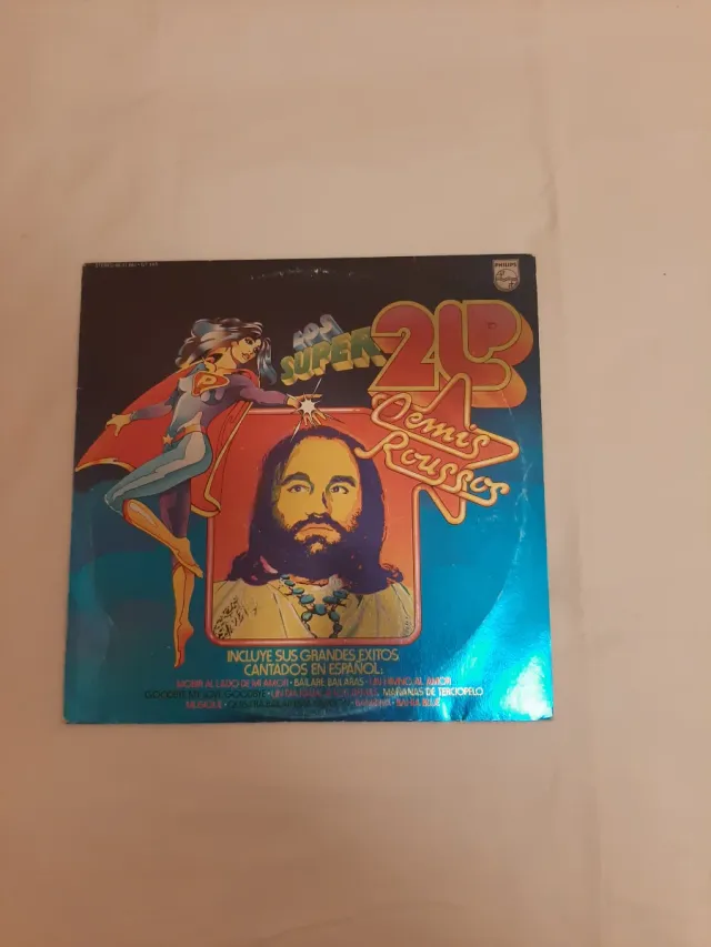 2 Vinilos Demis Roussos - Grandes Éxitos