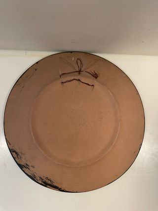 Piatto  Sardo Vintage ceramica Loi Dorgali