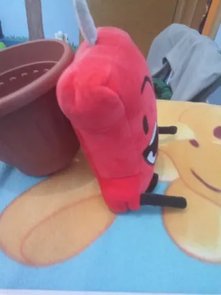 Peluche Pin BFDI TPOT morbido divertente