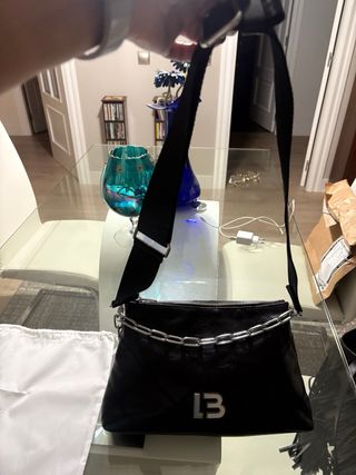 Bolso Bimba y Lola Piel Negro Usado 1 Vez