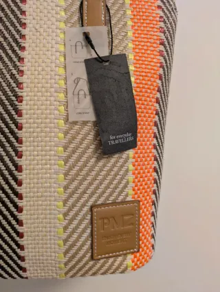 Bolso Paco Martínez rayas multicolor