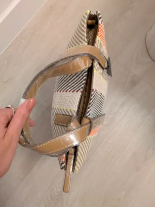 Bolso Paco Martínez rayas multicolor