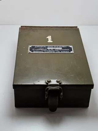 Cassetta Militare Metallo C. Lorenz Germania