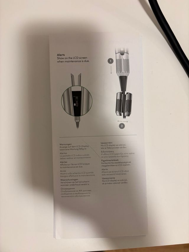 Plancha Dyson Airstrait Oro/Plata