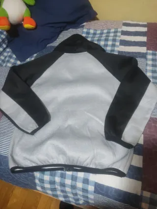 Chaqueta  cremallera bicolor