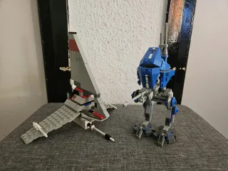 Lego Star Wars T-16 Skyhopper y AT-RT