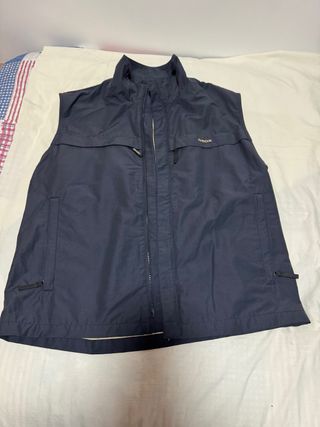 Chaleco Geox Hombre Azul Fino