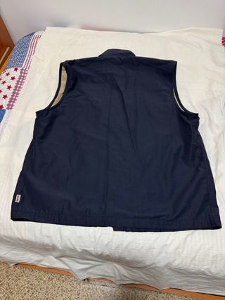 Chaleco Geox Hombre Azul Fino