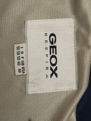 Chaleco Geox Hombre Azul Fino
