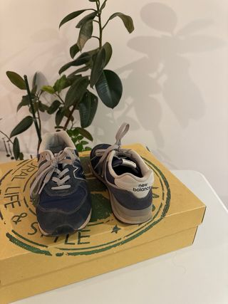 Zapatillas New Balance Azul/Gris