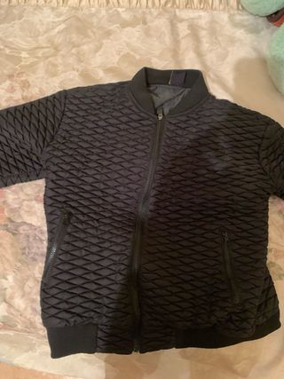 Chaqueta acolchada negra