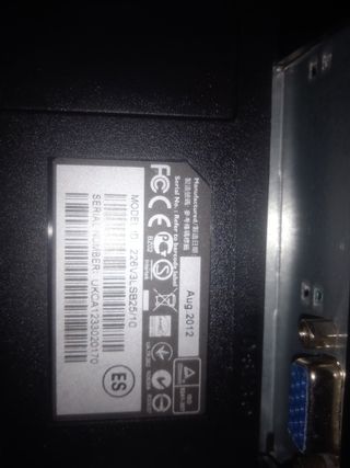 Monitor Philips Negro
