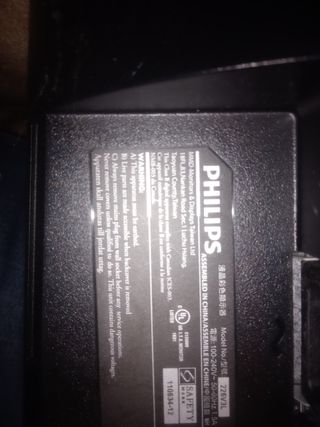 Monitor Philips Negro