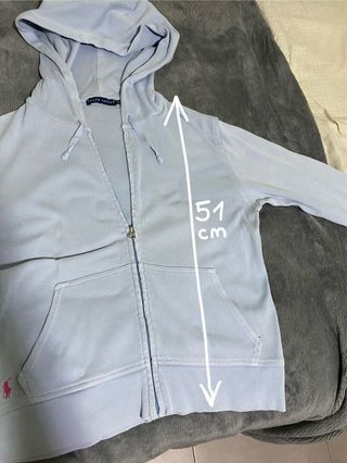 Sudadera Ralph Lauren cremallera Talla S