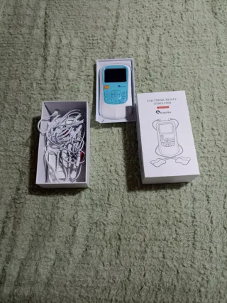 Electroestimulador TENS EMS Auxoliev 10 Electrodos
