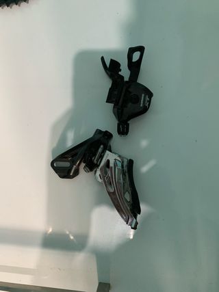 Desviador y Pulsador Shimano XT