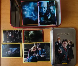 CAJA 163 CROMOS HARRY POTTER MAGOS Y BRUJAS