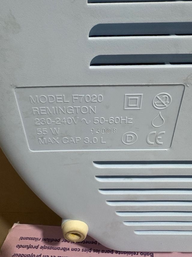 Remington Aromaterapia Foot Spa