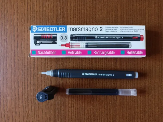 Estilógrafo Staedtler Marsmagno 2 0.8 Nuevo