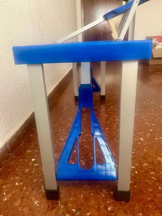 Mesa Picnic Plegable 4 Sillas Azul