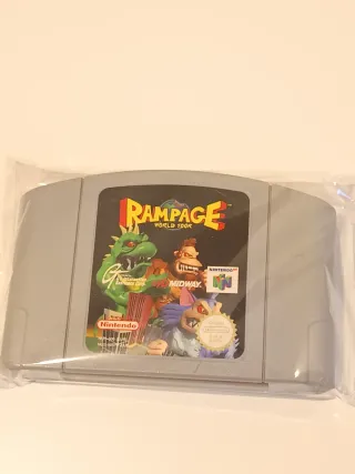 Rampage World Tour N64 Nintendo