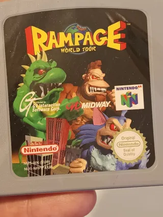 Rampage World Tour N64 Nintendo