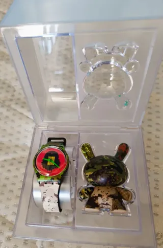 Swatch x Kidrobot Dunny Orologio Camouflage