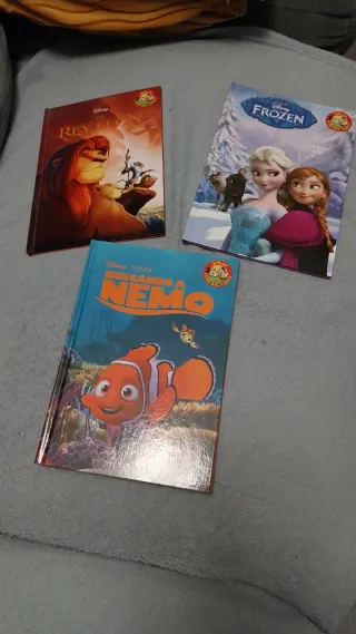 3 Libros de Disney