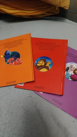 3 Libros de Disney