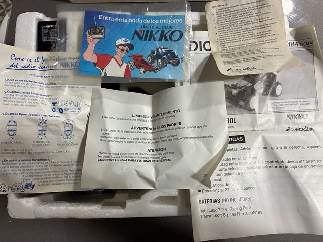 Coche Radiocontrol Nikko Dictator Jr.