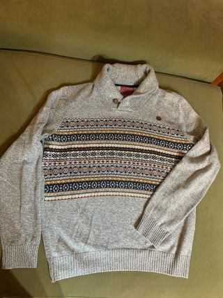 Jersey Springfield Cuello Shawl Estampado