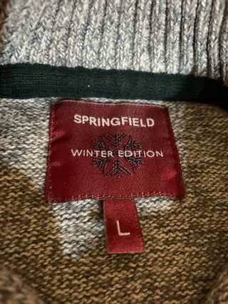 Jersey Springfield Cuello Shawl Estampado
