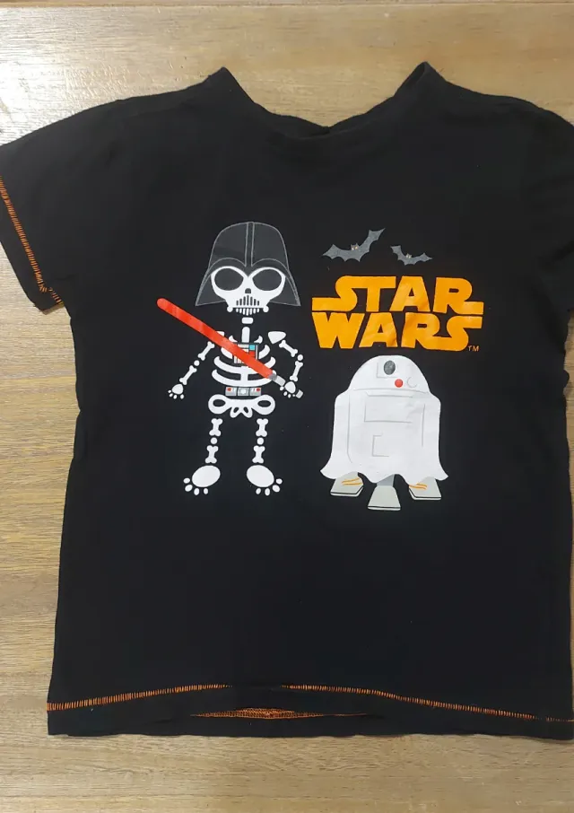 Camiseta Star Wars manga corta Halloween Niño 7/8