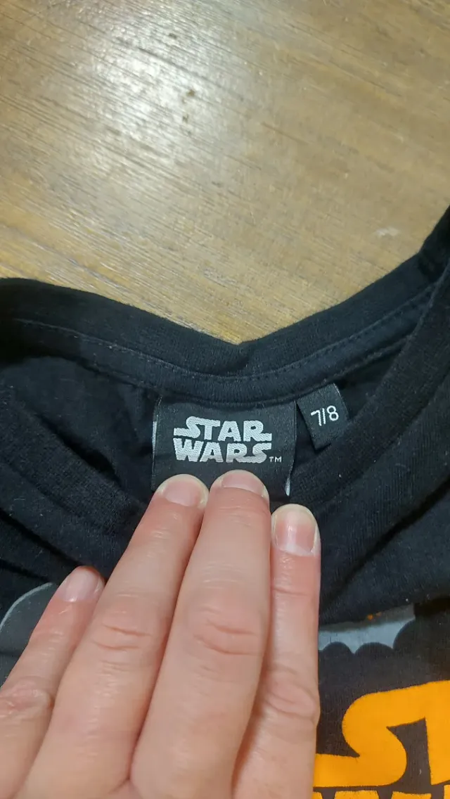 Camiseta Star Wars manga corta Halloween Niño 7/8