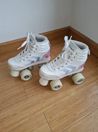Patines Oxelo Quad 100 Talla 33 Niña