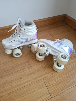 Patines Oxelo Quad 100 Talla 33 Niña