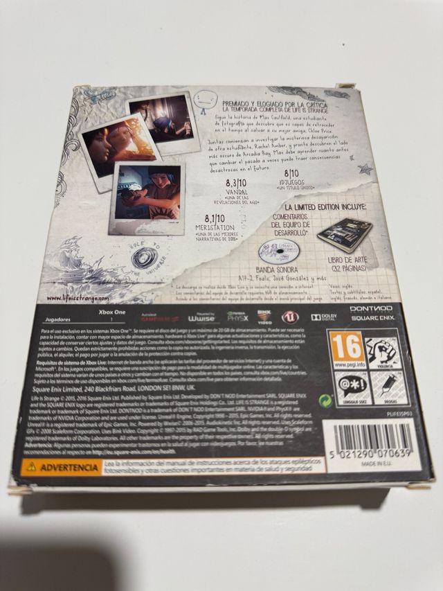 Life is Strange Edición Limitada Xbox One
