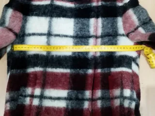 Chaqueta cuadros Zara.