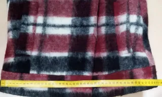 Chaqueta cuadros Zara.