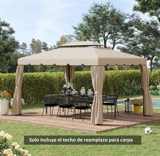Tetto di ricambio per gazebo beige